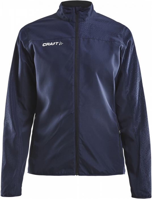 Craft - Rush Wind Jacket Youth (Windbreaker) - Marineblauw & wit